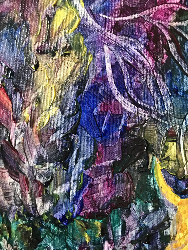 Acrylic painting Myths Bull - stvoreno