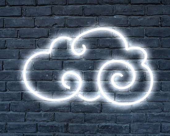 Neon signs = cloud
