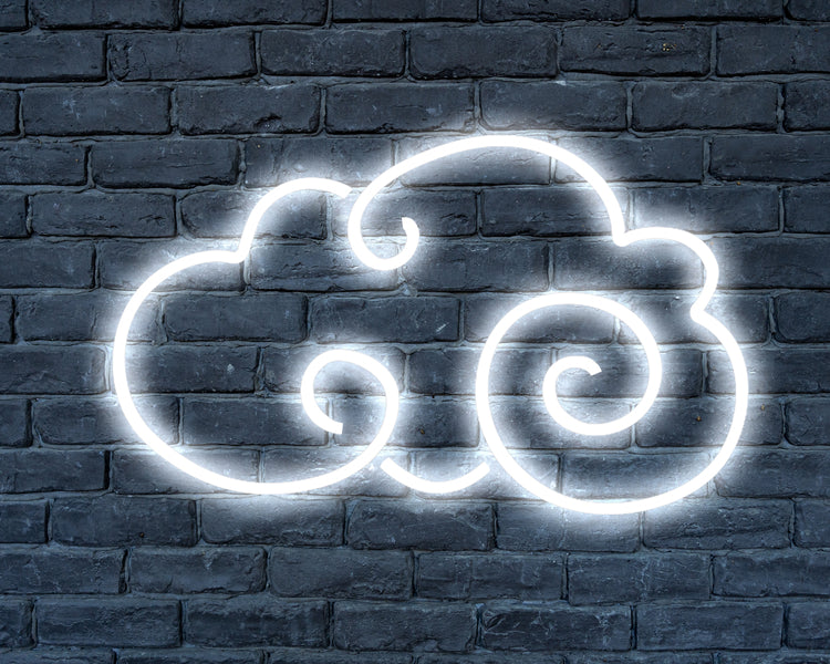 Neon signs = cloud