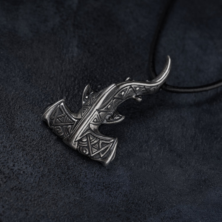 Hammerhead Shark Maori Ornament Necklace