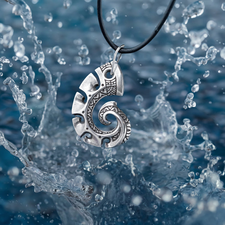 Hei Matau Maori Ornament Necklace
