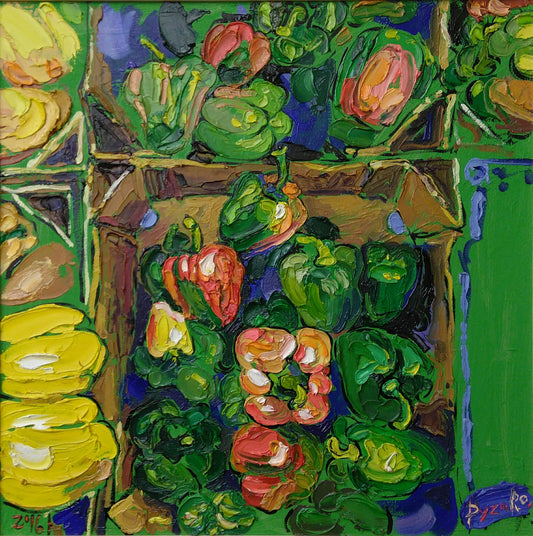 Oil painting Pepper Taste