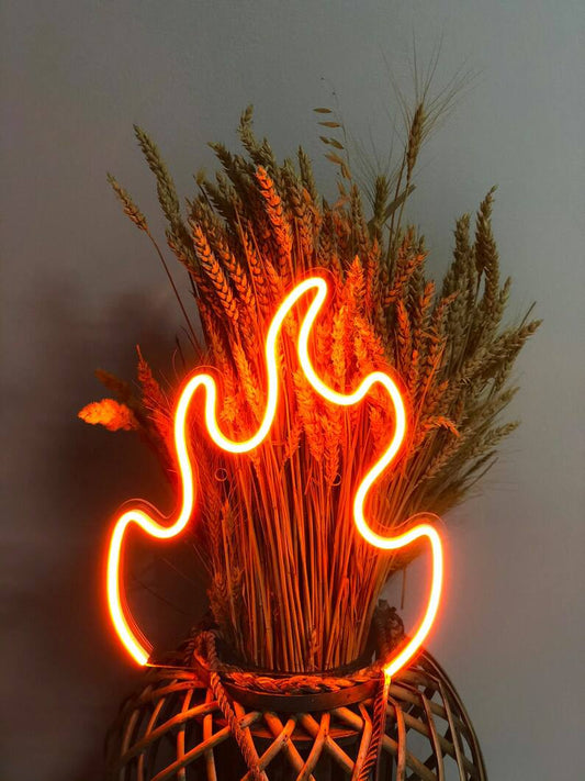 Neon sign Fire