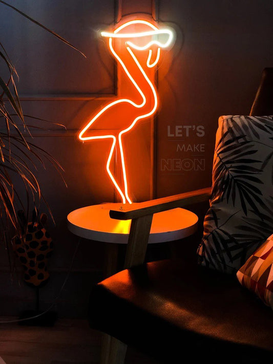 Neon sign Flamingo