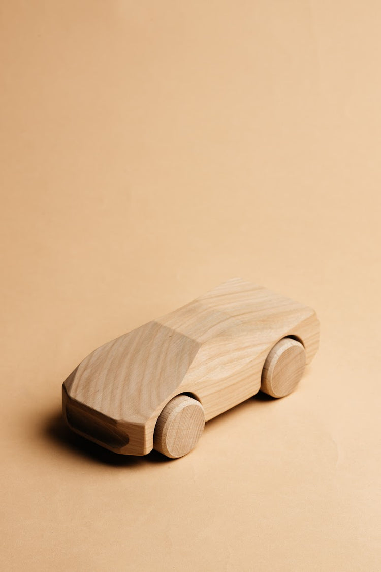 Wooden Toy Car Cybertruck