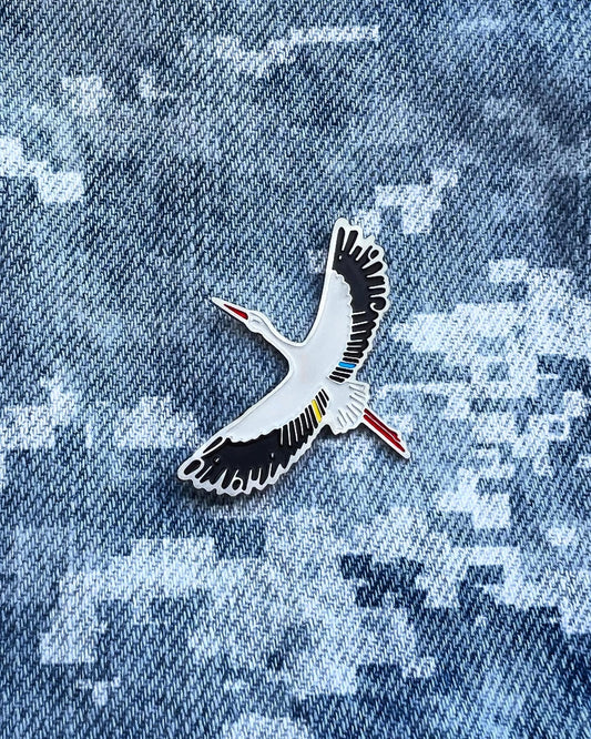 Badge Stork - stvoreno