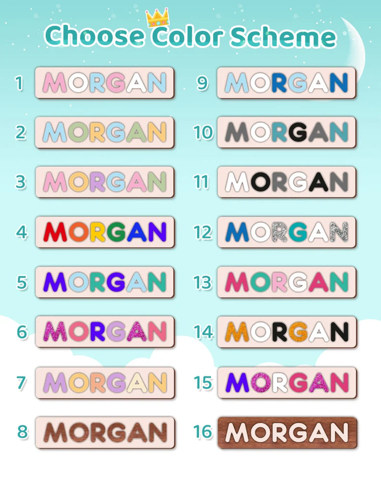 Personalized Baby Name Puzzle